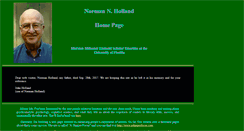 Desktop Screenshot of normholland.com